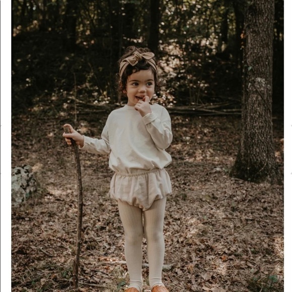 The Simple Folk The Ribbed Tight. Huckleberry. Size 4-7 Years. New With Tags - Picture 7 of 8